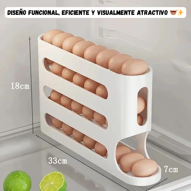 Dispensador De Huevos 4 Niveles huevera