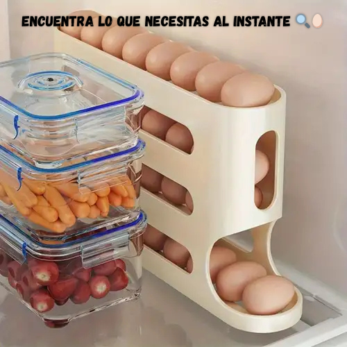 Dispensador De Huevos 4 Niveles huevera